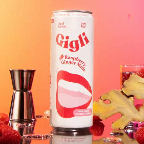 Infused Raspberry Ginger Mule Cocktail